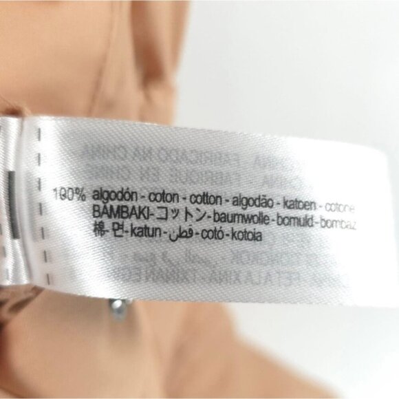 NWT ZARA Shirt-Style CARGO Full Length Oversized Jumpsuit COTTON 7901/216 Sz M&L - Picture 16 of 16